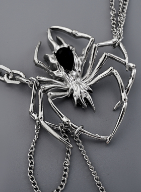 无聊了戴只结网的利爪蜘蛛！项链