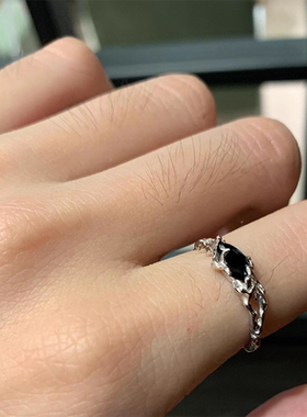 原创设计枯树枝尾戒男个性小众