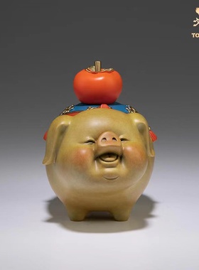 铜师傅工艺品礼物诸事大吉猪铜