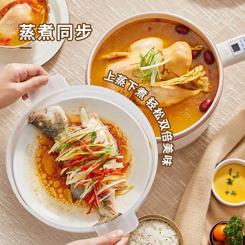 110v伏电煮锅美国日本加拿大台湾出口小家电3L大容量电火锅电饭锅,淘宝优惠券,粉丝福利购,淘宝优惠卷