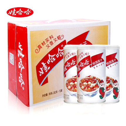娃哈哈木糖醇无蔗糖八宝粥360g 12罐低糖速食粥代餐杂粮早餐粥 小可粉丝优惠购