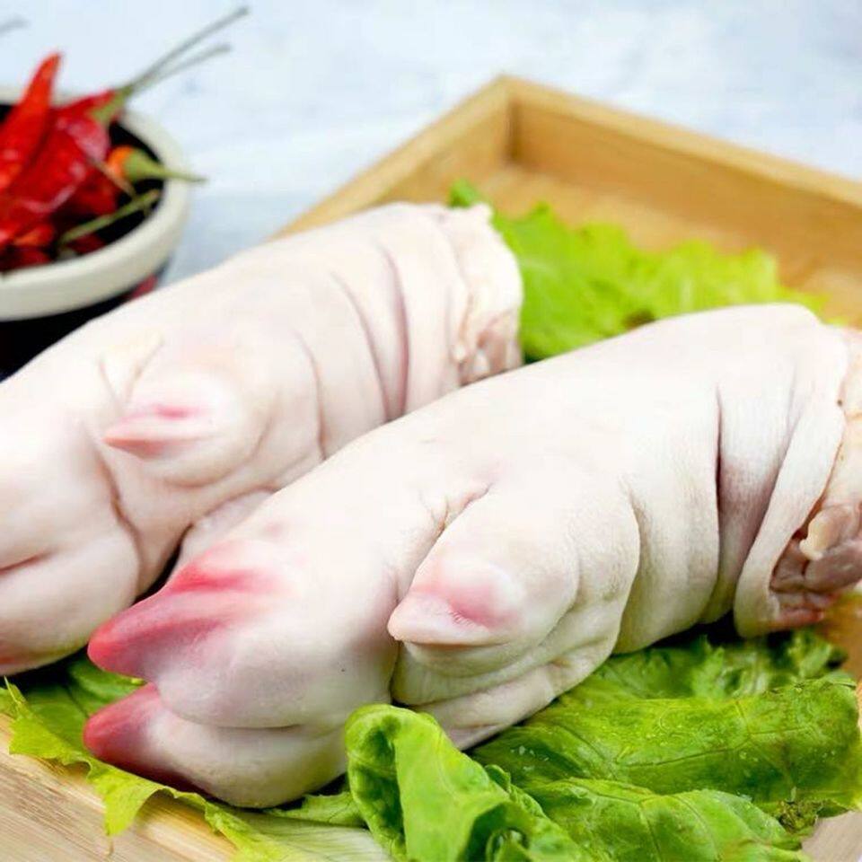 猪蹄新鲜猪蹄生鲜猪蹄冷冻带筋小猪蹄子猪爪猪脚前蹄烧烤香猪顺丰