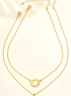 StainlessSunTotem项链