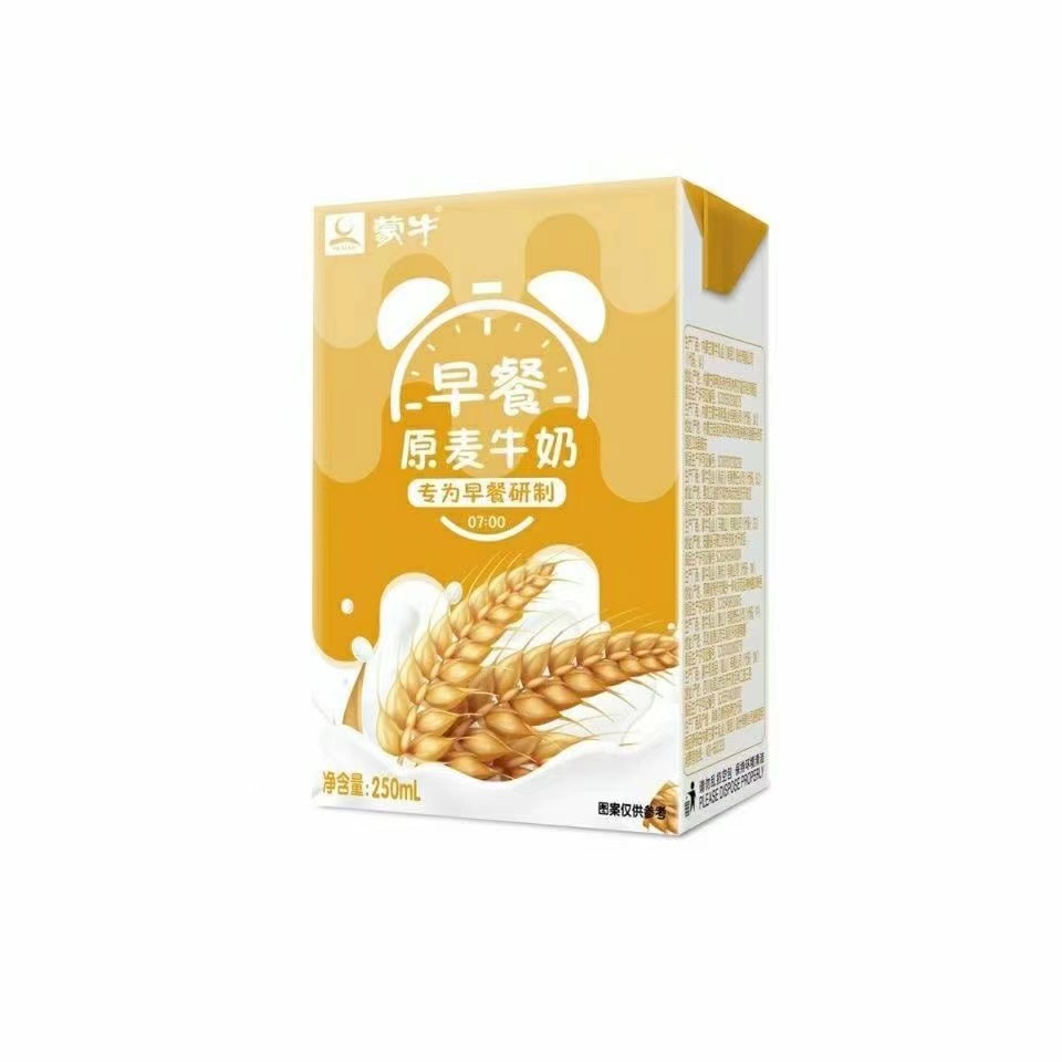 5月蒙牛早餐奶麦香味/核桃味250mL×16盒学生早餐营养奶整箱批发 - 图3