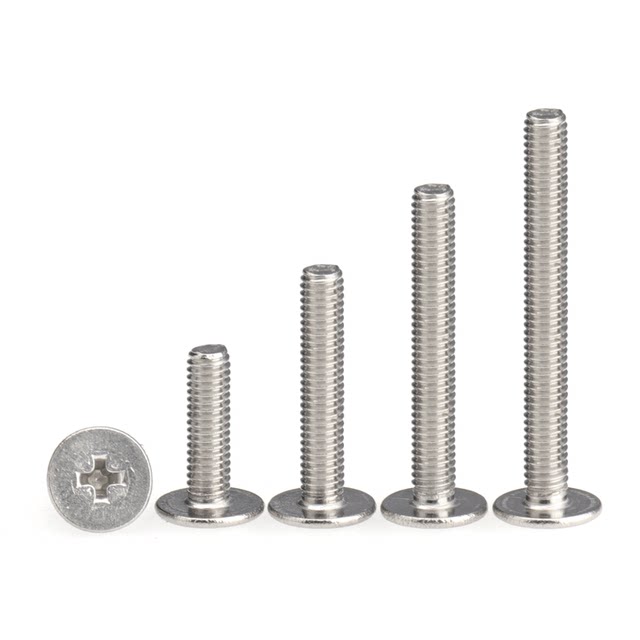 Hanguwei Screw 304 Stainless Steel Flat Head