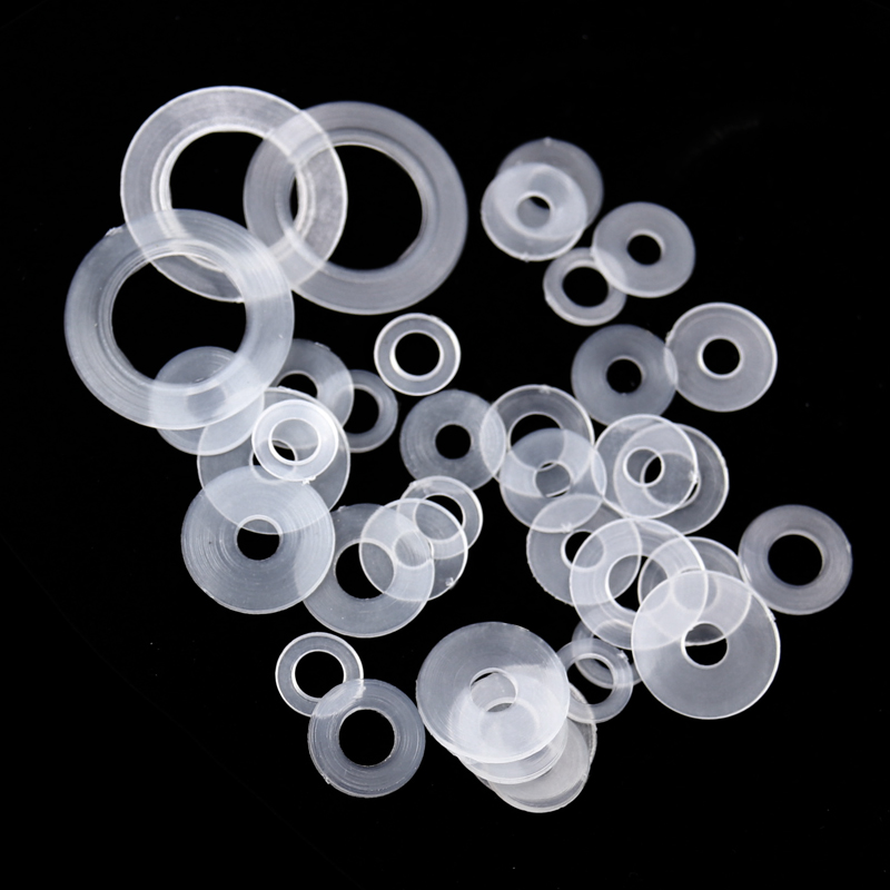 尼龙塑料软平垫片塑胶垫圈绝缘M6M8M10M12M14M15M16M18 0.8-1.5厚 - 图3