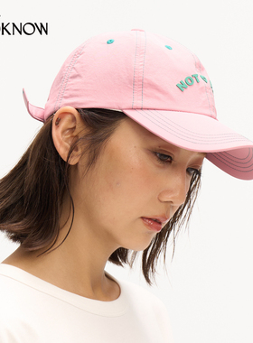 not a fan X LOOKNOW设计师品牌26秋季新品撞色尼龙棒球帽