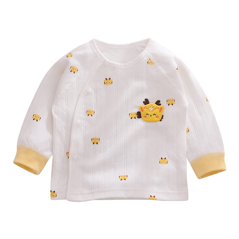 新生婴儿内衣服纯棉秋衣上衣6个月男女宝宝春秋冬款长袖睡衣开衫,淘宝优惠券,粉丝福利购,淘宝优惠卷