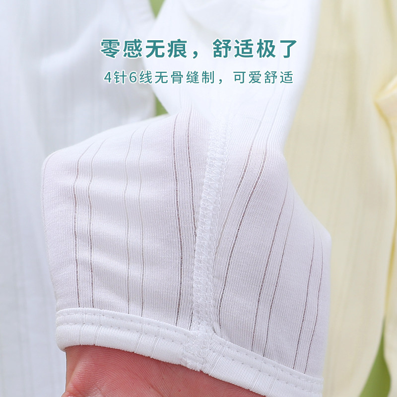 新生婴儿裤子薄款夏季高腰护肚裤开裆男女宝宝莫代尔空调长裤防蚊,淘宝优惠券,粉丝福利购,淘宝优惠卷