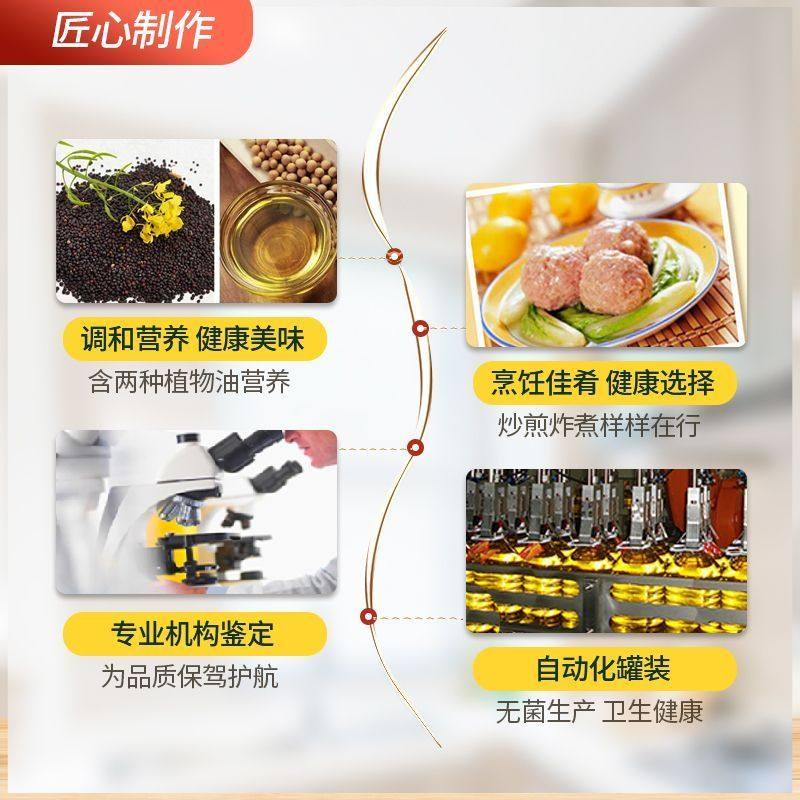 加补/香满园天天谷香菜籽浓香精选食用调和油5L,淘宝优惠券,粉丝福利购,淘宝优惠卷