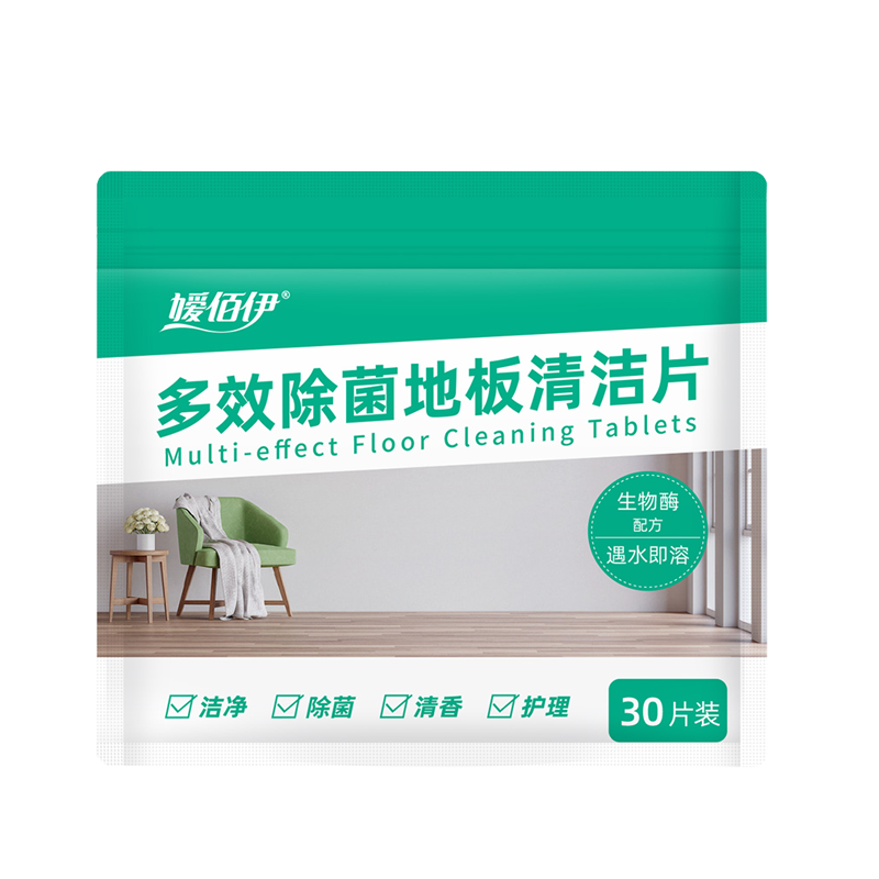 多效地板清洁片家用清香型清洁剂 嫒佰伊洁瓷剂