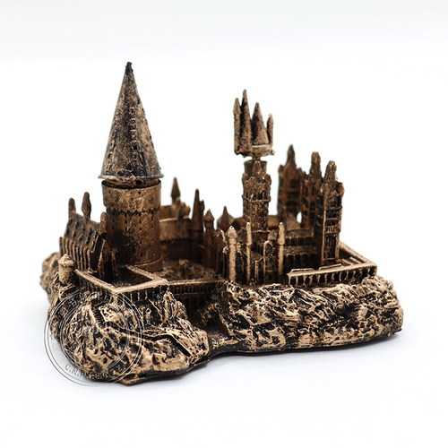 英文原版 哈利波特霍格沃茨城堡摆件和贴纸书 可亮灯 Harry Potter Hogwarts Castle and Sticker Book: Lights Up! 正版 - 图0