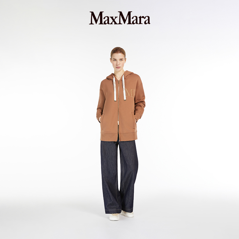 【春夏新降】MaxMara 2024春夏新品女装针织连帽卫衣9921024106