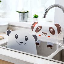 Kitchen Accessories 1PC Plastic Shelf Cute Panda Shape Sink