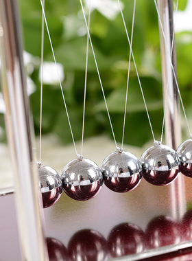 牛顿摆球永动机仪反重力平衡混沌不停碰撞球办公室桌面创意小摆