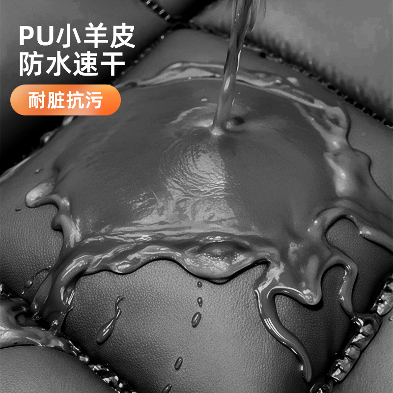 PU皮面电动车挡风被防水冬季款加绒加厚耐磨皮革防寒踏板摩托新款,淘宝优惠券,粉丝福利购,淘宝优惠卷