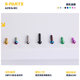S-PARTS ultra-light umbrella head M3 titanium alloy screws