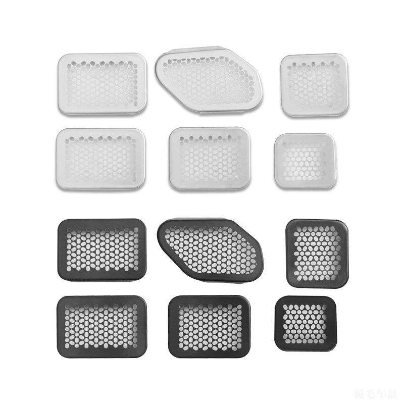 哈弗猛龙不锈钢座椅下出风口保护罩内饰喇叭装饰贴防尘防堵防护罩,淘宝优惠券,粉丝福利购,淘宝优惠卷