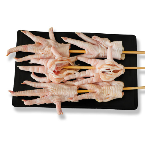 米阿姨开边凤爪串原味鸡爪10串铁板带骨鸡脚串烧烤油炸半成品食材 - 图3