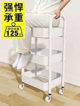 Neon Signs Kitchen Racks Multilayer Small Stroller Shelving Racks Floor Bedrooms Toilet Baby Items Storage Racks