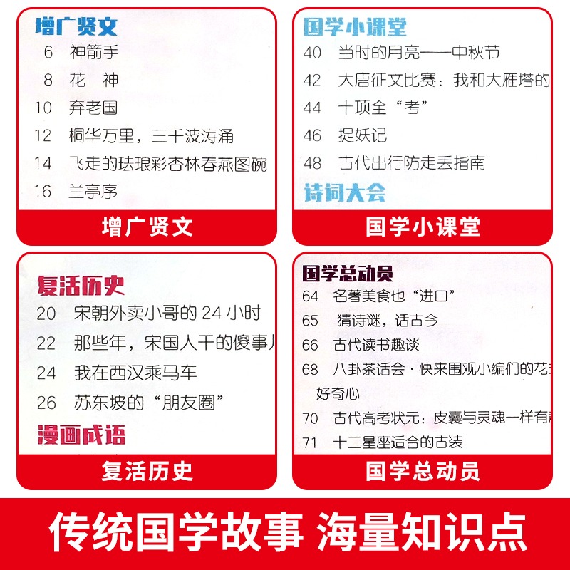 意林小国学全14期意林少年科学2024年总第1-14期3月现货意林2023少年版初中小学生作文素材大全培养写作灵感课外阅读杂志高票好文-图1