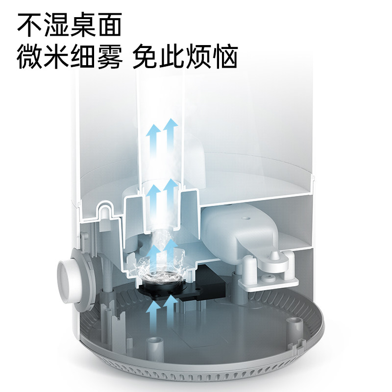 奥克斯家用静音卧室内孕妇加湿器 aux奥克斯乐芝加湿器