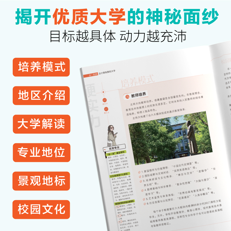 理想树这才是我要的大学上下册中国名牌大学介绍书2024年全国大学专业解读与选择著名大学简介211和985大学排名高考志愿填报指南