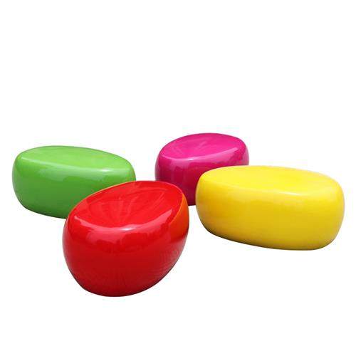 户外卡通商场休闲座椅雕塑售楼处鹅卵石玻璃钢坐凳景观幼儿园摆件,淘宝优惠券,粉丝福利购,淘宝优惠卷