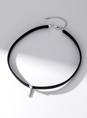 高级感颈链choker项圈女颈带