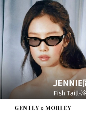 GM猫眼窄框墨镜男女防紫外线防晒