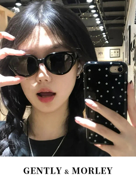 猫眼墨镜高级感防晒可配近视