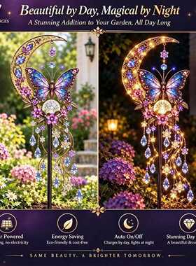 时尚精致绝美 Butterfly Moonlight Cascade蝴蝶月光瀑布摆件