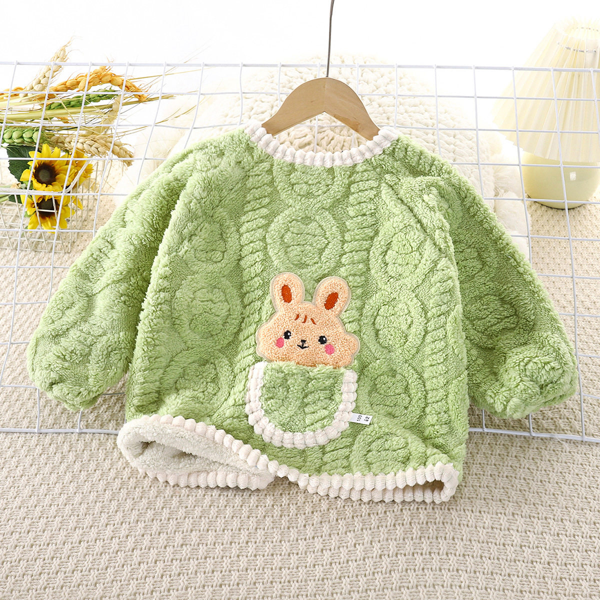 25年新款男女童装婴幼儿防脏衣加绒保暖倒穿衣罩棉袄外穿罩衣,淘宝优惠券,粉丝福利购,淘宝优惠卷