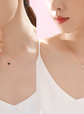 马年本命年项链女款2025新款纯银独角兽轻奢小众高级感圣诞节礼物