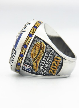 2020年洛杉矶湖人队詹姆斯23号总冠军戒指篮球指环