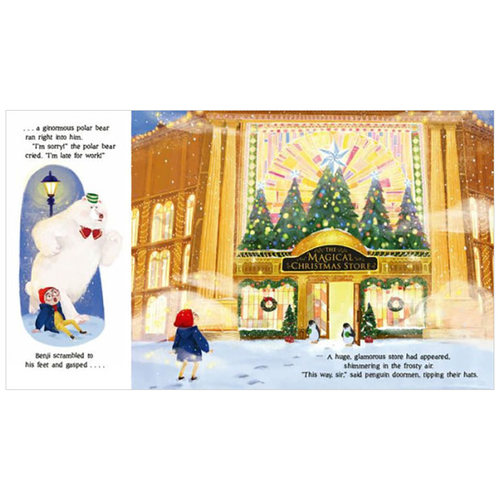 【现货】神奇的圣诞节商店The Magical Christmas Store 3-6岁儿童趣味故事温馨绘本莫迪·鲍威尔-塔克Hoang Giang 善优童书 - 图2