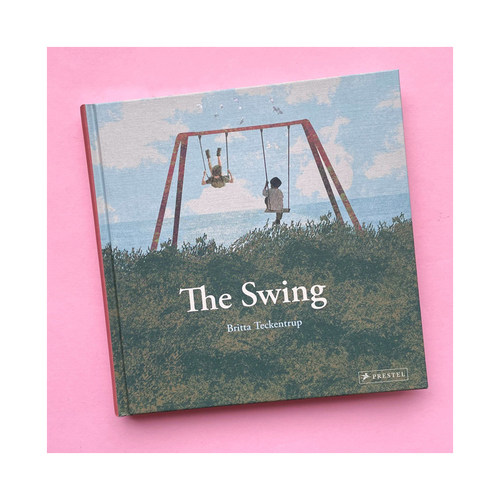 【现货】秋千【Britta Teckentrup绘本多册选拍】鲸歌/善意传递/刺猬历险记等The Swing 时间故事 精装艺术插画绘本英文儿童进口书 - 图0