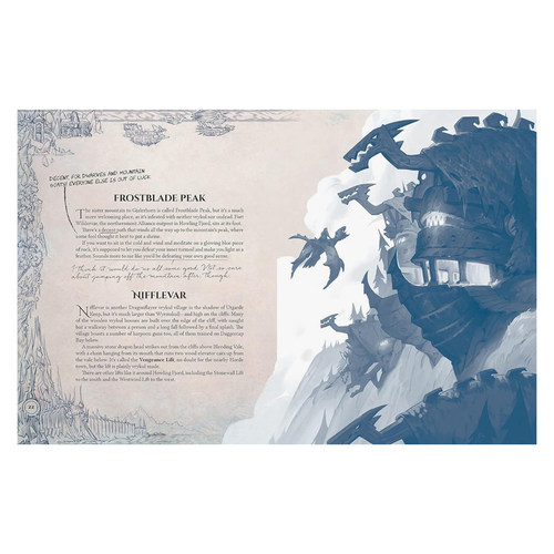 【现货】英文原版 魔兽世界：探索诺森德 World of Warcraft: Exploring Azeroth - Northrend 插画原画设定集 正版进口书籍 - 图2