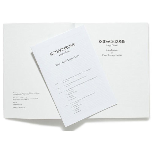【预售】Kodachrome 意大利摄影师Luigi Ghirri作品集20周年复刻版 柯达彩色胶片 英文原版进口画册MACK出版 - 图1