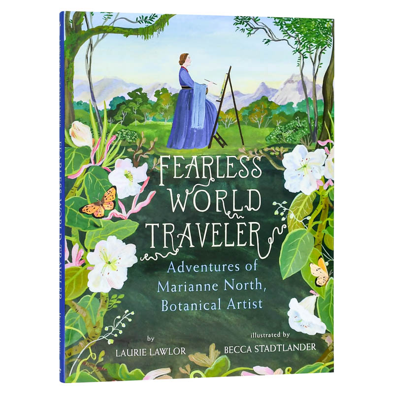 【预售】Marianne North无惧的世界旅行者Fearless World Traveler 自然科学名人故事艺术绘本 英国植物学插画作品【善优童书】 - 图0