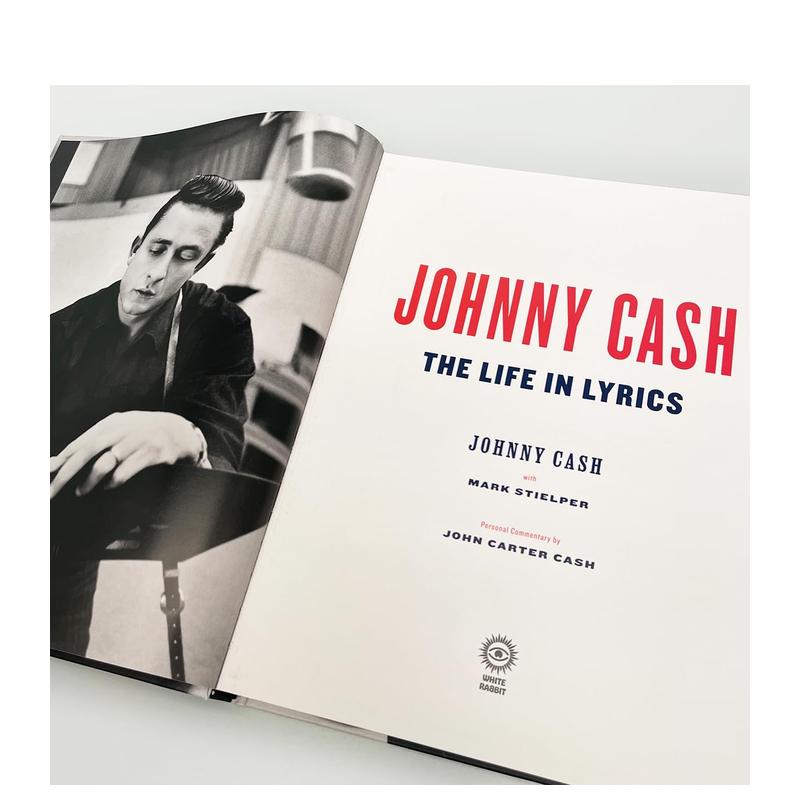 【预售】约翰尼-卡什：歌词中的人生 Johnny Cash: The Life in Lyrics 原版英文音乐 正版进口书 - 图1