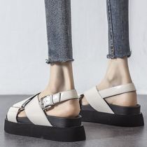 5 18J ten thousand human germline recommendations -- this years popular new -- genuine leather Roman sandal womens summer 2022 new Han