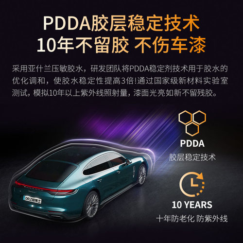 智博士隐形车衣膜tpu汽车全车身包施工漆面保护膜哑光透明防刮蹭 - 图3