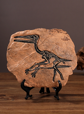 树脂霸王龙标本摆件仿真恐龙化石