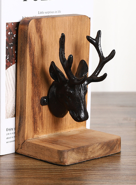 新款桌面书立书架书撑装饰摆件