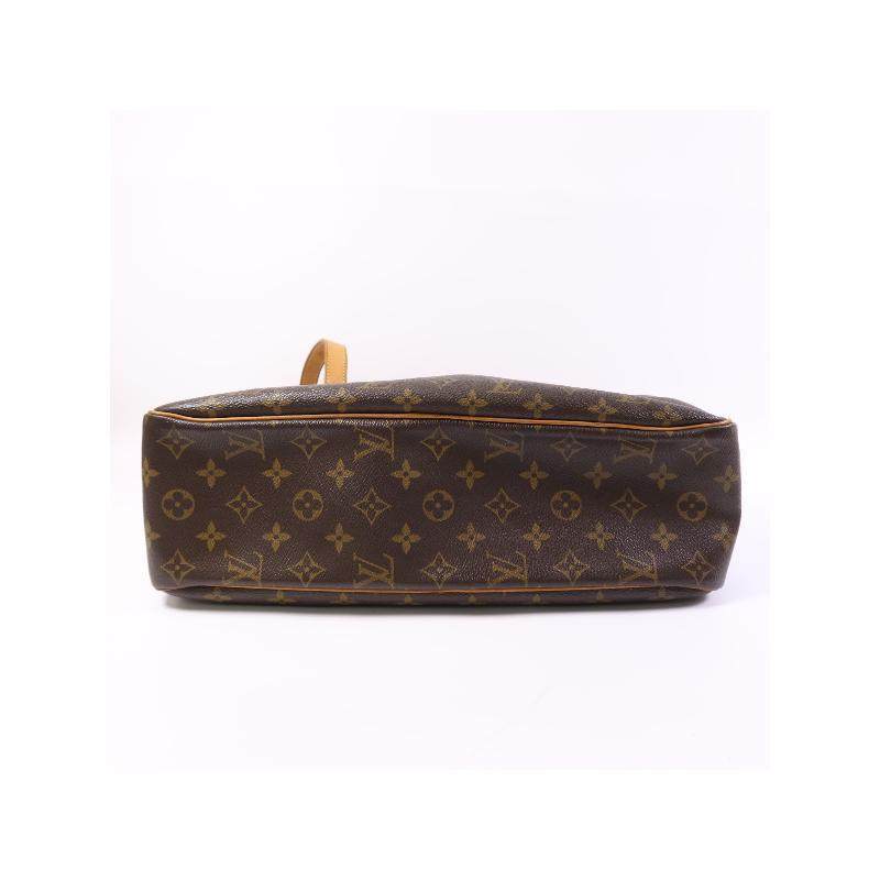 中古LV路易威登女包B级9新Cite开口笑涂层/防水帆布单肩包棕色,淘宝优惠券,粉丝福利购,淘宝优惠卷