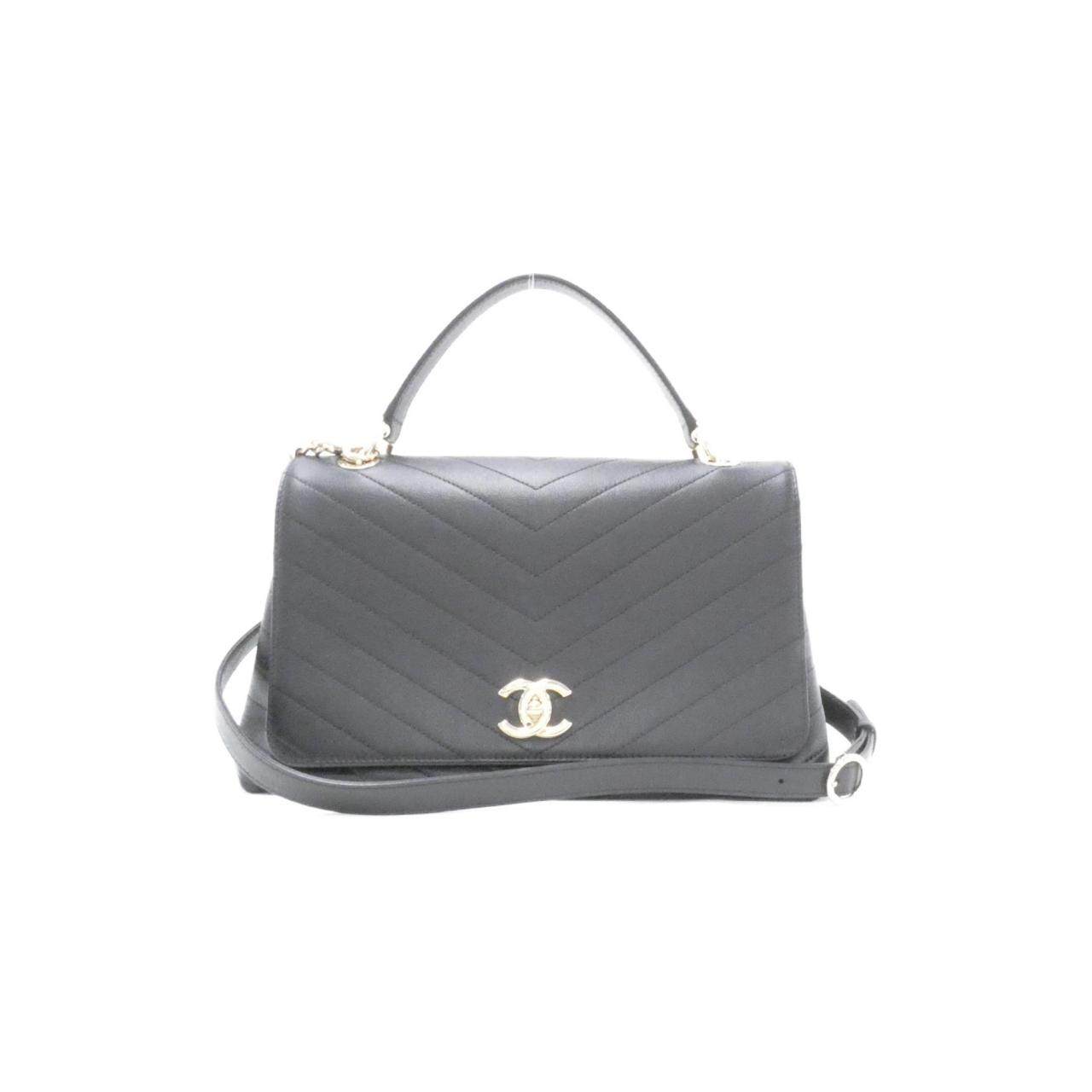 brandoff中古chanel【a】9.5斜挎包 BRANDOFF海外女士包袋
