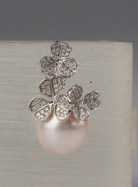 BRANDOFF日本进口淡水珍珠吊坠