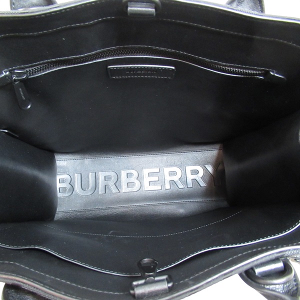 中古BURBERRY男包A级95新2way Tote托特包手提斜挎包