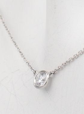 中古「95新」TIFFANY蒂芙尼BY THE YARD 54mm铂金950 41cm